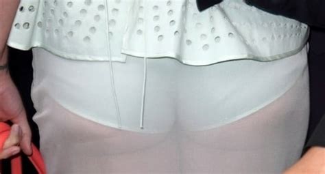 Katy Perry Shows Panties In See Thru Dress