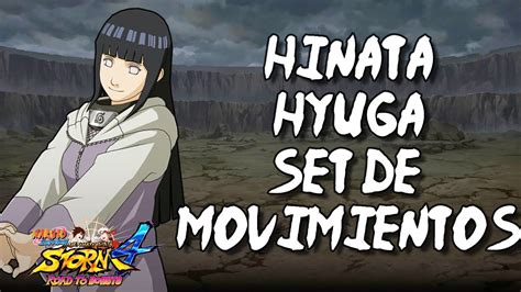 Espa Ol Latino Hinata Hyuga Moveset Naruto Storm Road To