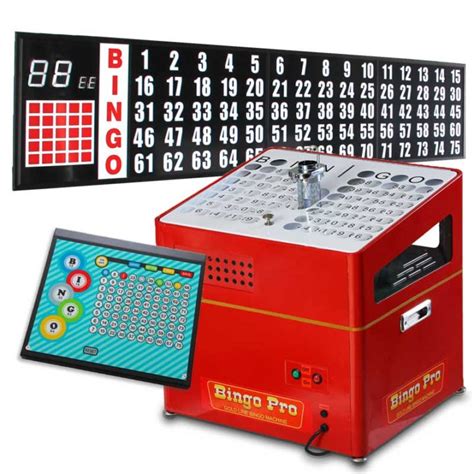 Complete Bingo Systems Bingo Machine 8ft Flashboard Control Pad