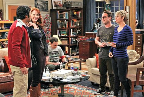 The Big Bang Theory Recap The Gang Finally Meets Rajs Girlfriend