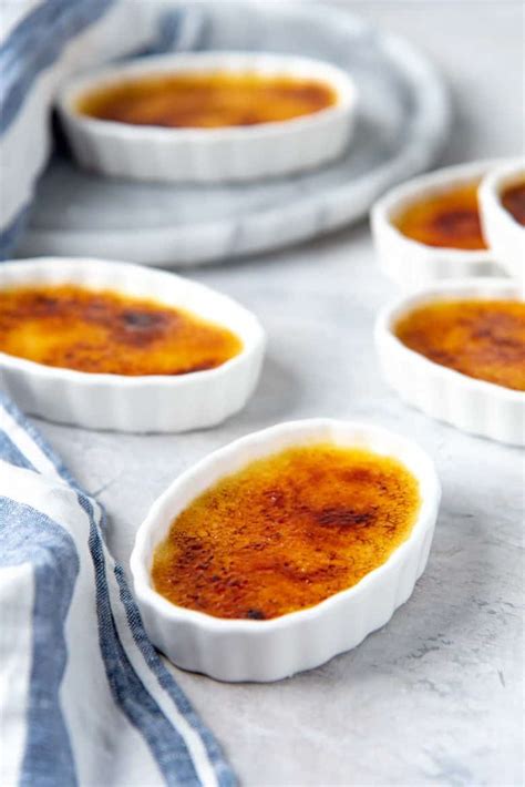 While it may sound fancy, creme brûlée is one of the easiest desserts and will always get a standing ovation if done right. Classic Crème Brûlée (versatile and easy) - The Flavor Bender