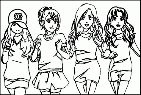 Best friends coloring page coloring. The Best Best Friend Coloring Pages for Girls - Best ...