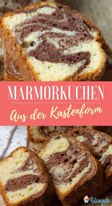 Saftiger Marmorkuchen Rezept F R Kastenform Rezept Saftiger