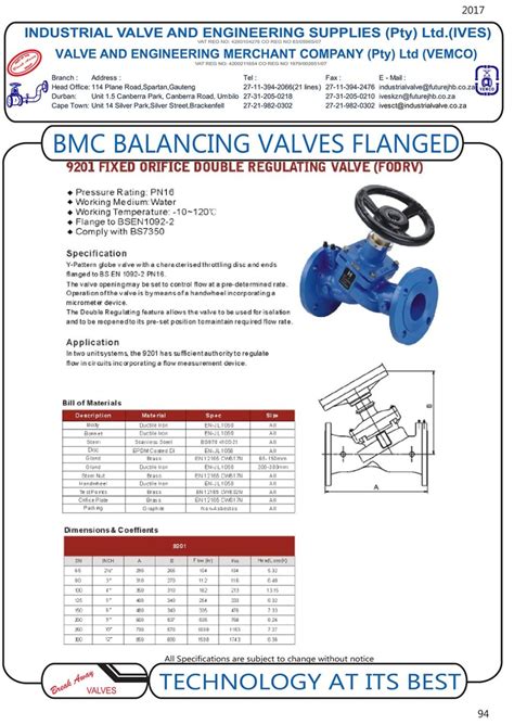 Balancing Valve Industrial Valve And Engineering Supplies Pty Ltd