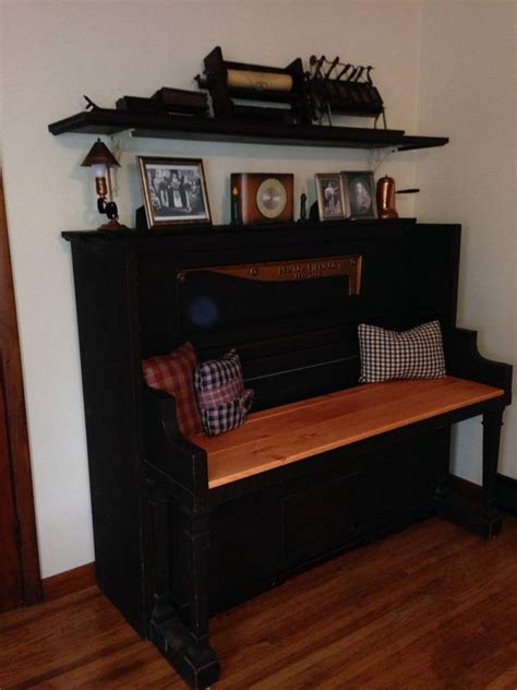 Creative Old Piano Repurposing Idea Give Your Old Piano A New Life