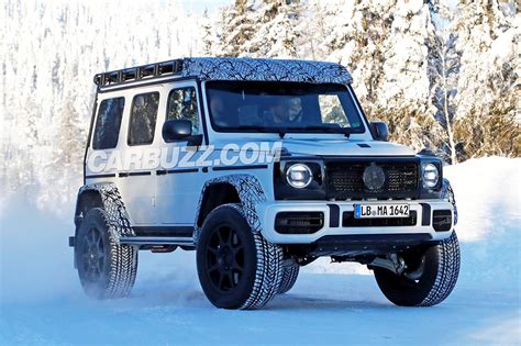 New Mercedes G Class 4x4 Squared Will Be One Mean Looking Off Roader