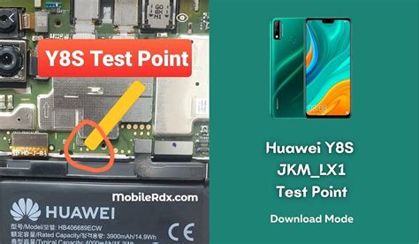 Huawei Y8s Test Point For Remove User Lock Frp And Flashing