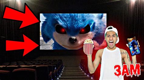 Do Not Watch Sonic The Hedgehog Movie At 3am Omg Sonic Actually Came