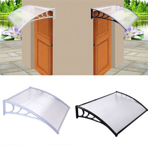 Door Canopy Awning Window Rain Cover Protector Shelter Front Back Porch