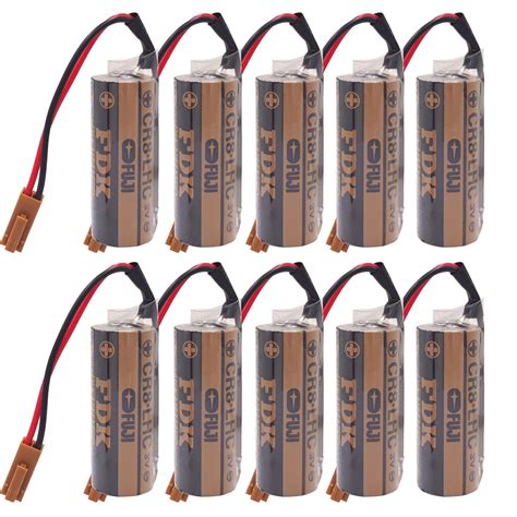10pcs Fuji Cr8lhc 3v Battery Fdk Cr8 Lhc For Fanuc Battery A98l 0031