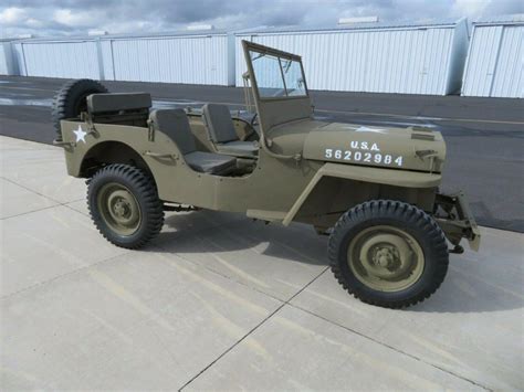 1944 Ford Gpw Military Jeep Wwii For Sale