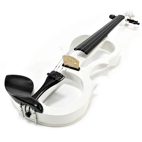 Electric Violin By Gear4music White Gear4music