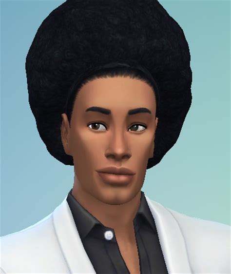 Birksches Sims Blog Afro Bob Hair ~ Sims 4 Hairs