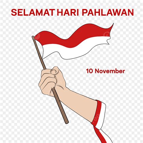 Hari Pahlawan Indonesia Png Transparent Heroes Days Illustration Of
