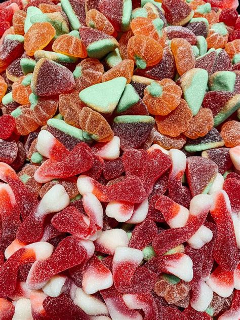 Lots Of Delicious Sweet Candies To Eat Like A Background Stock Photo