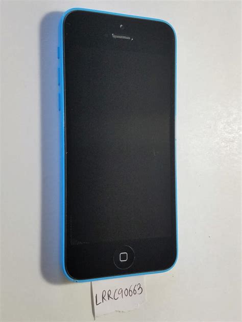 Apple Iphone 5c Unlocked Blue 16gb A1532 Gsm Lrrc90663 Swappa
