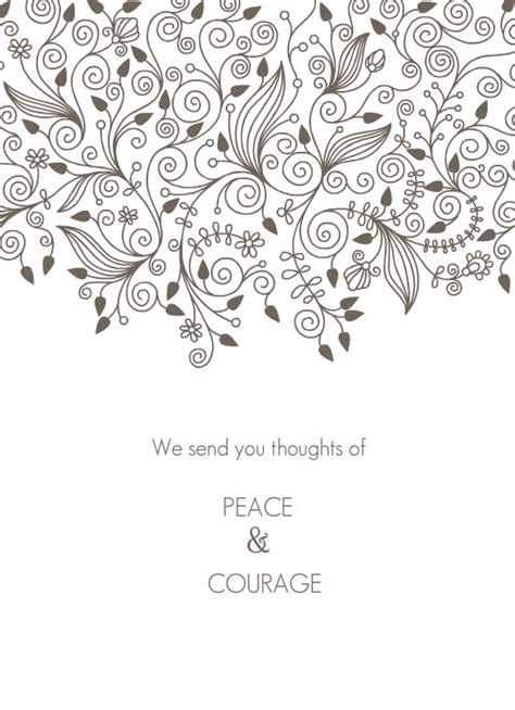 Condolence Cards Free Printable A Bundle Of Joy And Some Heartbreaking