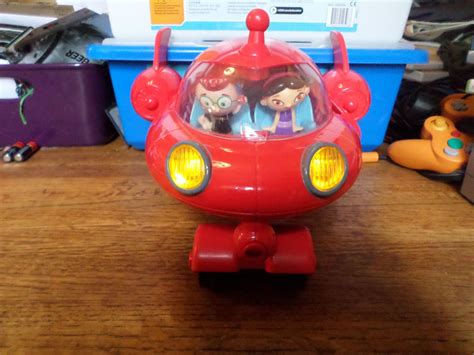 Disney Little Einsteins Pat Pat Rocket With All 4 Figures Works