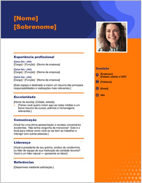 Currículo Simples No Word Modelos Editáveis Grátis Ou Pagos