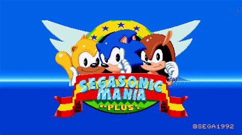 Segasonic Mania Plus Sonic Mania Works In Progress