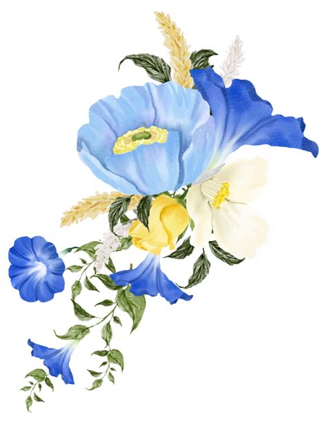 Free Cute Watercolor Flowers 21305473 Png With Transparent Background