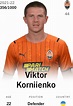 Limited card of Viktor Korniienko – 2021-22 – Sorare