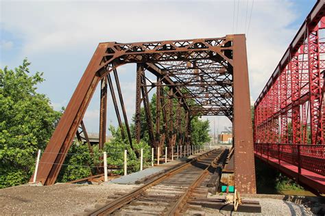 Pigeon Creek Railroad Bridge Parker Through Truss Bridge O Flickr