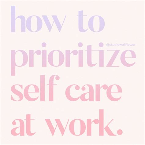 How To Prioritize Self Care Self Care Routine Wallflower