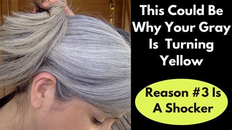 3 Surprising Reasons Why Your Gray Hair Might Be Turning Yellow Youtube