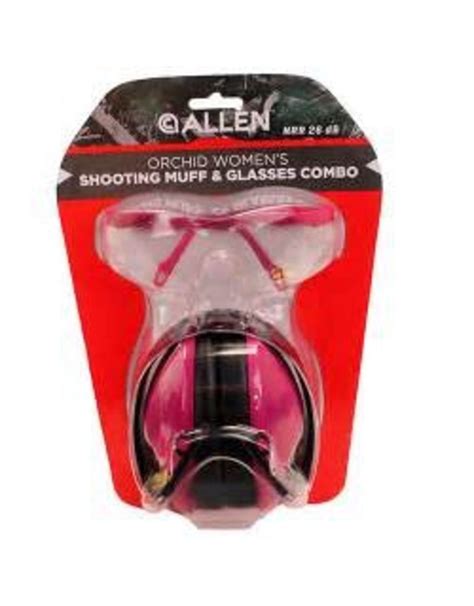 allen orchid woman s shooting muff and glasses combo sam s firearms