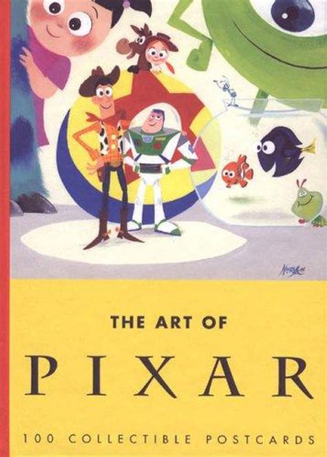 The Art Of Pixar 100 Collectible Postcards Cards Bookseller Usa