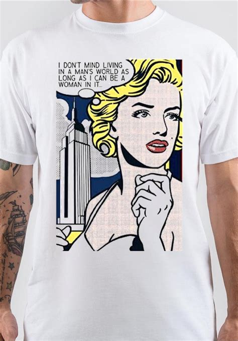 Marilyn Monroe T Shirt Ubicaciondepersonascdmxgobmx