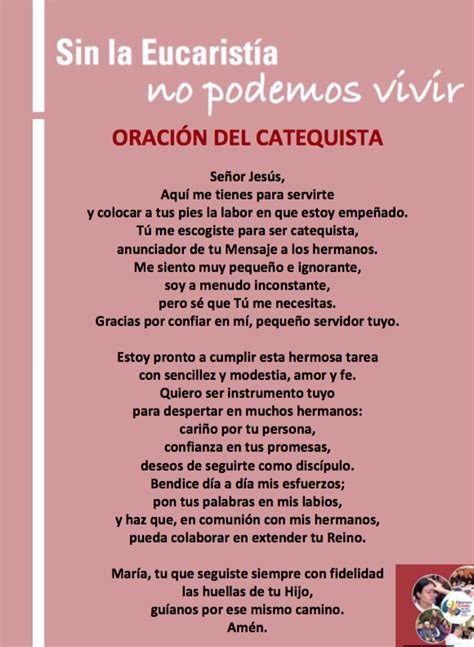 Ideas De Oracion Del Catequista Catequista Oracion Del Catequista My