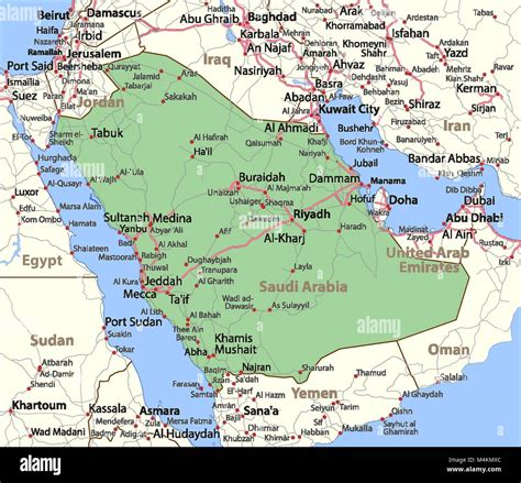 Diktieren Dinosaurier Welcher Mapa De Arabia Saudita Rhythmisch Rubin