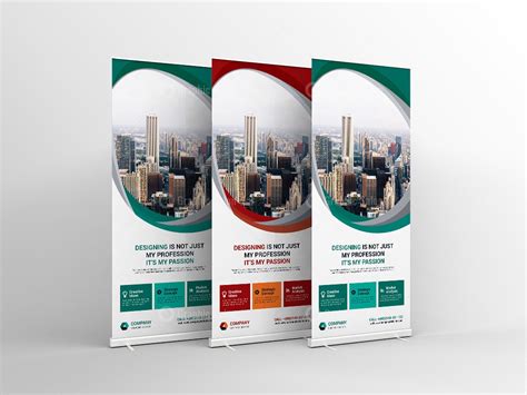 Modern Standee Banner Template Banner Template Standee Design Print