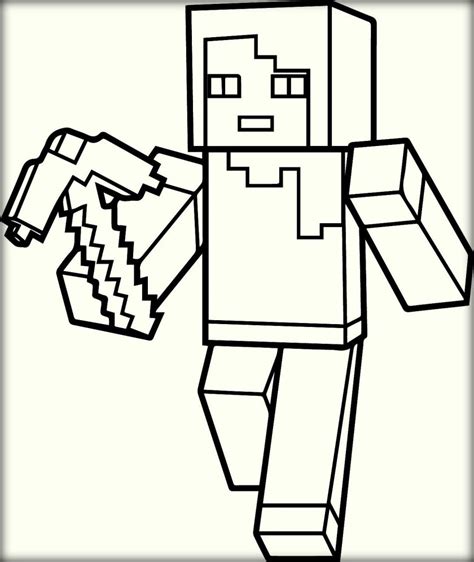 Minecraft Alex Coloring Pages At Free Printable