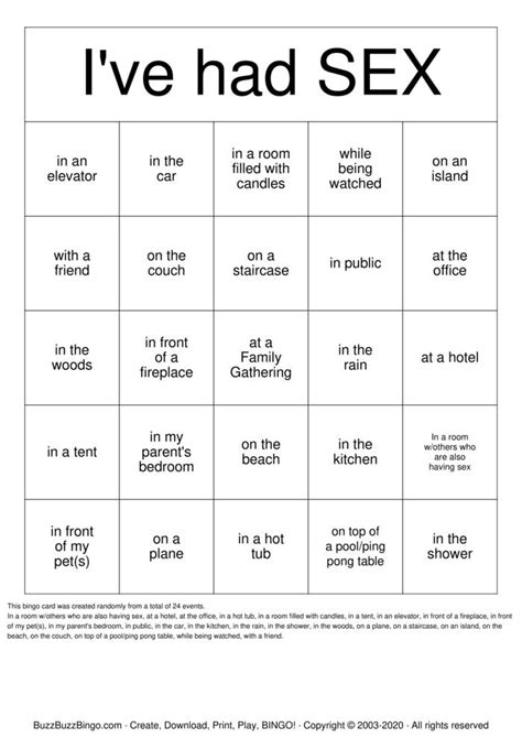 Sexy Bingo Bingo Cards To Download Print And Customize