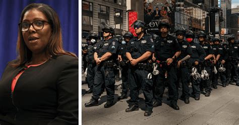 new york ag letitia james sues nypd and mayor bill de blasio over brutal excessive handling
