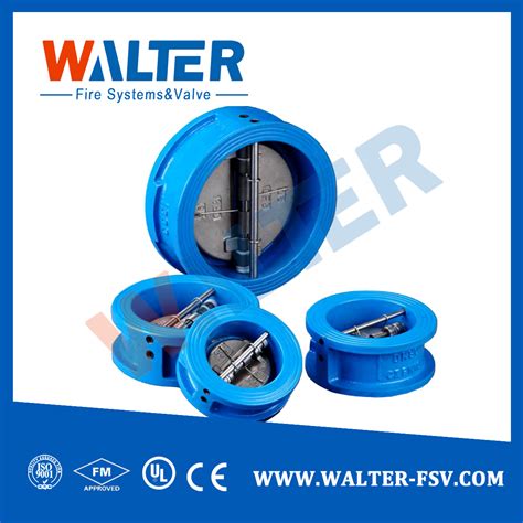Stainless Steel Double Plate Wafer Check Valve China Valve And Pipe