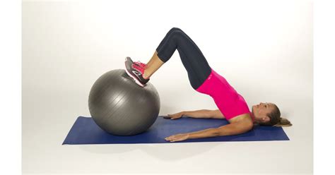 Lying Hamstring Curl Exercises To Lift Your Butt Popsugar Fitness