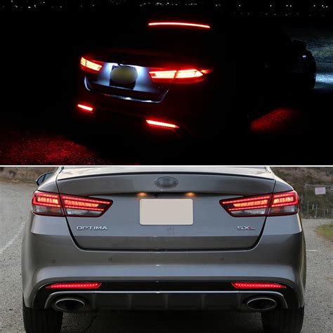 Buy Sequential Red Led Rear Reflector Tail Brake Signal Lamp For 2016