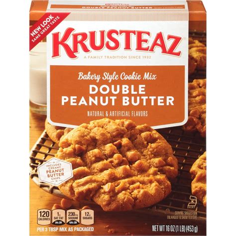 Krusteaz Bakery Style Peanut Butter Cookie Mix 175 Oz