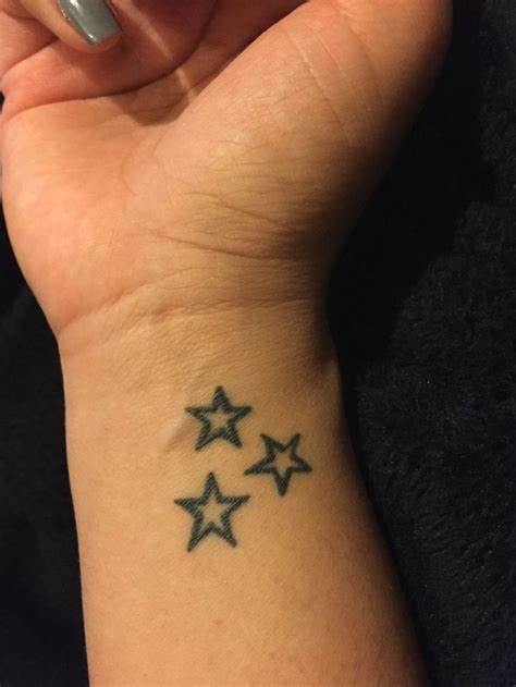 Med Tech Star Tattoo On Wrist Star Tattoo Designs Star Tattoos