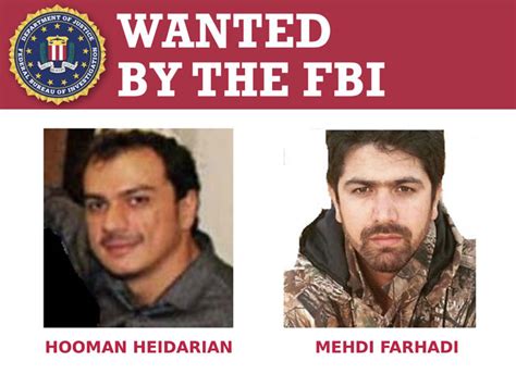 Iranian Hackers Wanted By Fbi Letter Daily References
