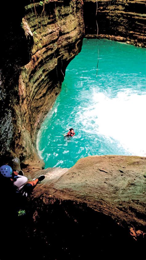 Why You Shouldnt Be Afraid Of Canyoneering In Cebu Exploring The