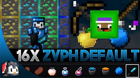 Zyph Default 16x Mcpe Pvp Texture Pack Fps Friendly Youtube
