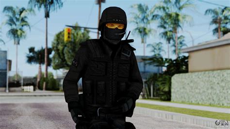 Black Swat For Gta San Andreas