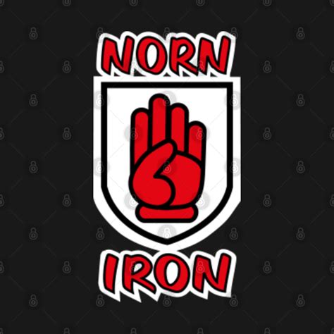 Norn Iron Northern Ireland Red Hand Of Ulster Ireland T Shirt