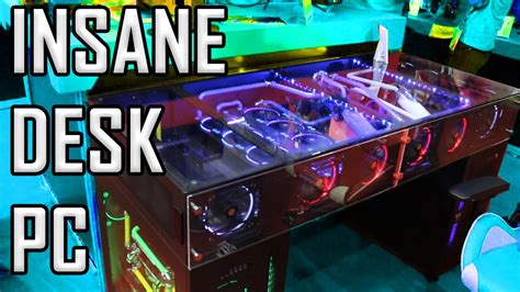 There are many examples out there, but most of them have a lot of stuff in common. INSANE DESK PC! (LED RGB PSU, Core G3, Contour, Ventus X ...