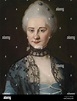 . Englisch: Portrait von Maria Josepha von Bayern (1739-1767), Kaiserin ...